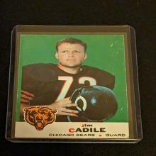 1969 Topps Football #3 JIM CADILE BEARS