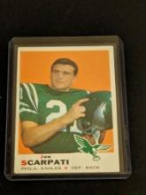 1969 Topps Football #176 Joe Scarpati Philadelphia Eagles