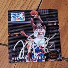 Michael Jordan autographed card w/coa