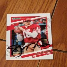 Patrick Mahomes II  autographed card w/coa