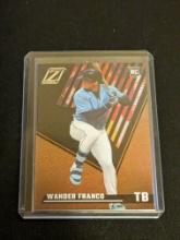 Wander Franco 2022 Panini Chronicles Zenith RC Rookie #3 - Tampa Bay Rays