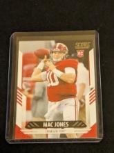 2021 SCORE MAC JONES RC NEW ENGLAND PATRIOTS #306