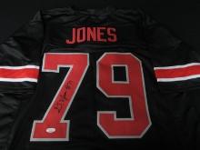 Dawand Jones Signed Jersey JSA Witnessed