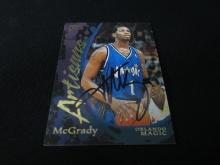 Tracy McGrady Signed Trading Card RCA COA