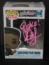 Christopher Martin Signed Funko Pop RCA COA