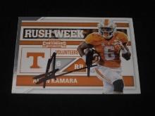 Alvin Kamara Signed Trading Card RCA COA