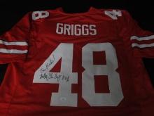 Anthony Griggs Signed Jersey JSA COA