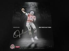 Cardale Jones signed 8x10 photo COA