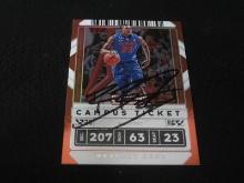 Bradley Beal signed basketball card COA