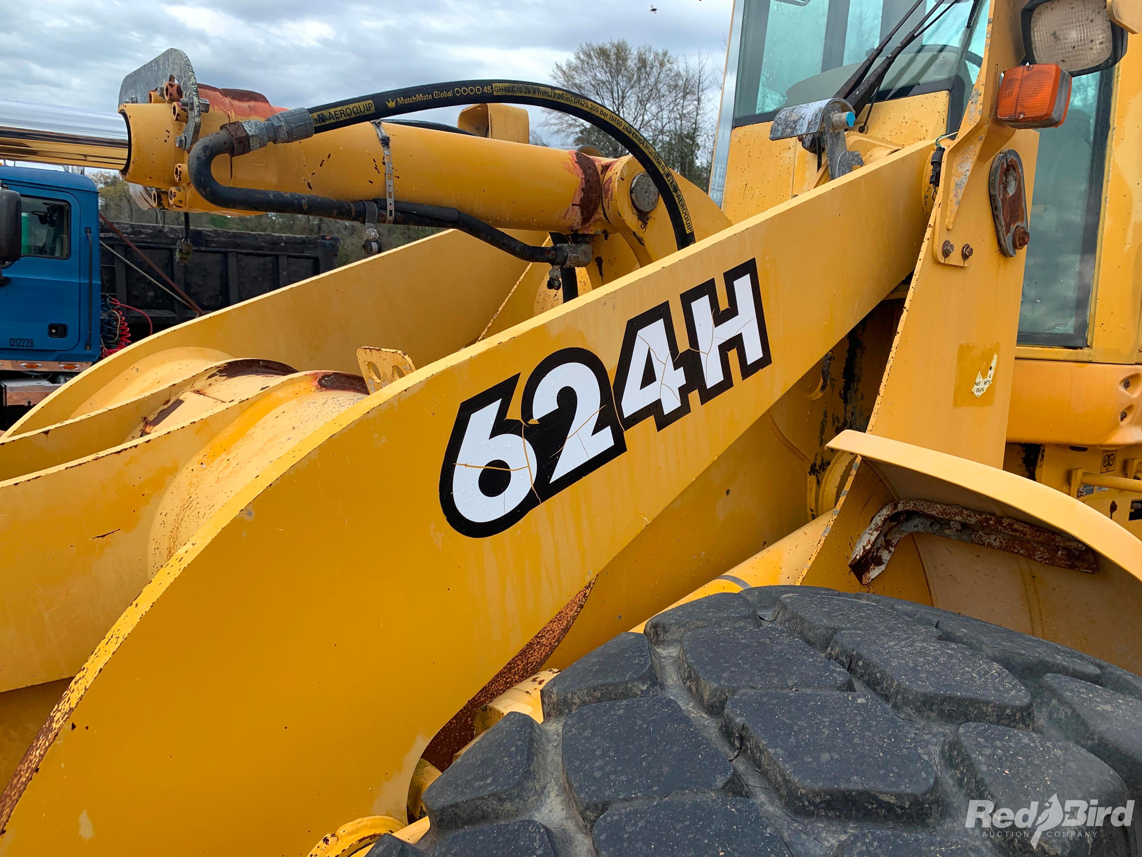 1991 JOHN DEERE 624 LOADER