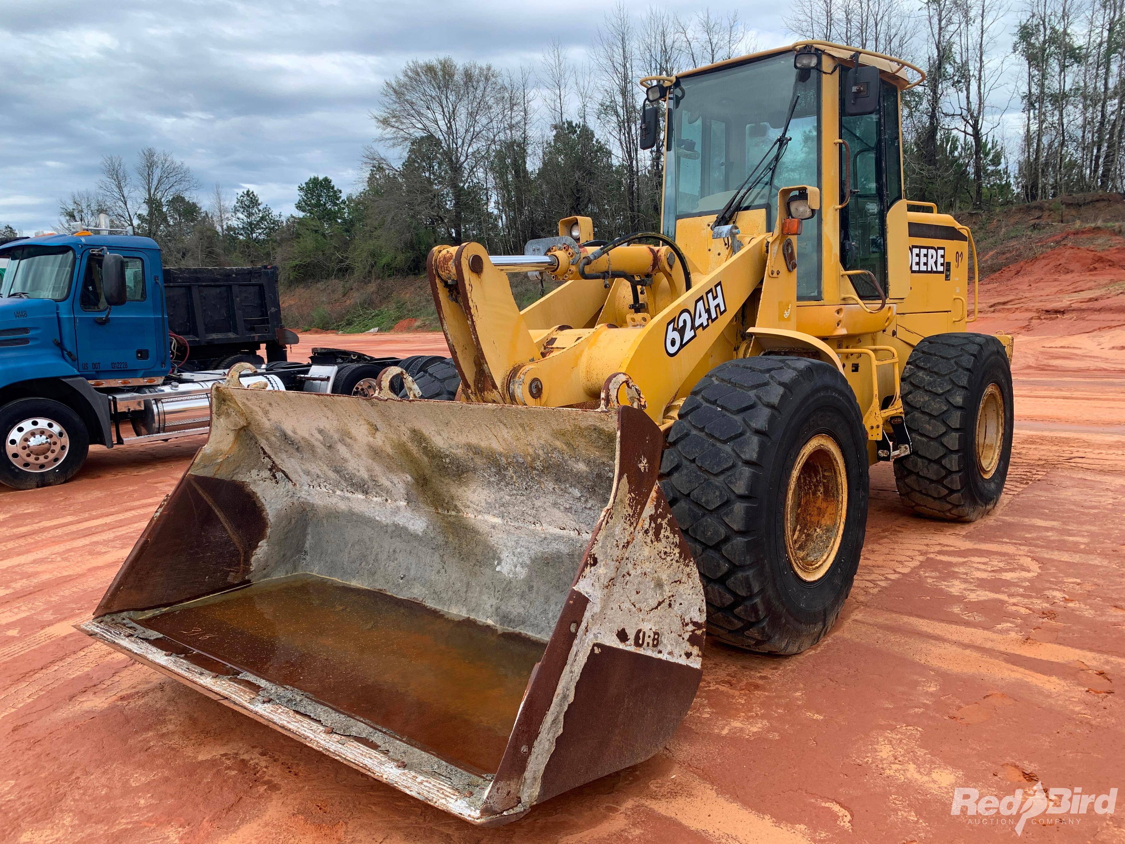 1991 JOHN DEERE 624 LOADER