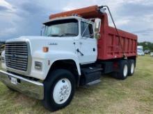 1999 Ford L9000 Ox bodes dump bed Semi dump truck