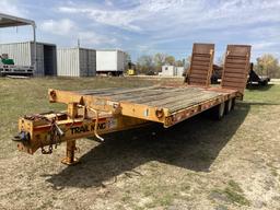 2008 TRAILKING TK40LP 20 TON EQUIPMENT TRAILER