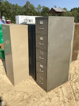 3 FILE CABINETS