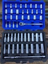 NEW KOBALT 1/4 INCH RATCHET SET