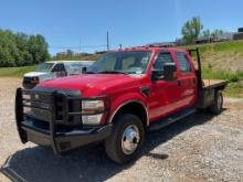 2008 FORD F350 FLATBED