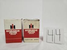 Two IH hydrolic filters in box 69878c91 one box is good and other box is fair