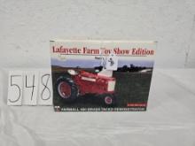 Lafayette toy show edition 2002 Speccast Farmall 450 Brass tacks demonstrator CUST724 box is good