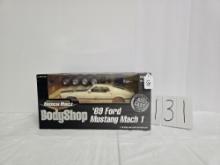 Ertl Body Shop '69 Ford Mustang Mach 1 1/18th Scale Die Cast Activity Set Easy Assembly Skill Level