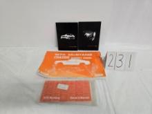 Set Of 4 Booklets/brochures Of Ford Mustang Owner And Reference Guides
