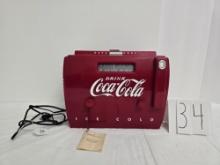 Working Coca-cola Otr 1949 Old-tyme Coca-cola Cooler Radio Coll Ed With History Book