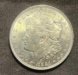 1921 Morgan Silver Dollar