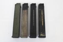 Lot of (4) Heckler & Koch UMP45 Magazines .45 Auto