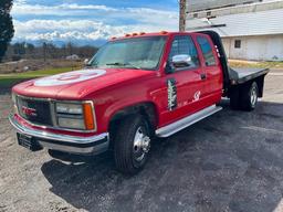 1991 GMC C3500 EXTENDED CAB WESTERN HAULER TRUCK