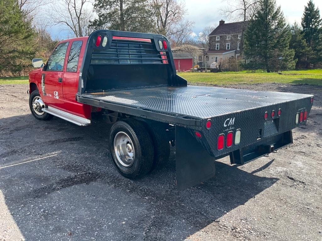 1991 GMC C3500 EXTENDED CAB WESTERN HAULER TRUCK