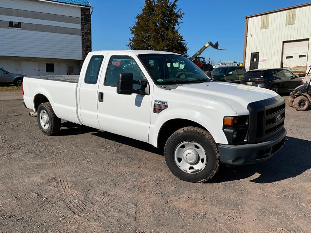 2009 FORD F250 SUPER DUTY EXTENDED CAB LONG BED PICKUP TRUCK