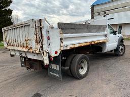 2005 FORD F550 MASON DUMP TRUCK