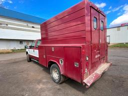 2005 FORD F350 4X4 UTILITY BODY TRUCK