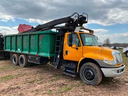 2007 INTERNATIONAL TANDEM AXLE GRAPPLE TRUCK