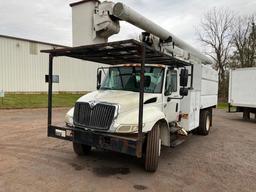 2004 INTERNATIONAL 4300 FORESTRY BUCKET TRUCK ALTEC LRV58