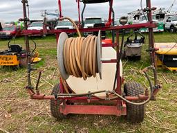 TRAILER MOUNTED SPRAYER WITH 5HP GAS ENGINE