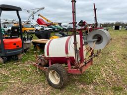 TRAILER MOUNTED SPRAYER WITH 5HP GAS ENGINE