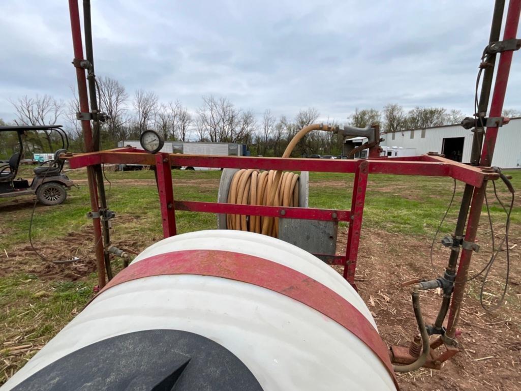 TRAILER MOUNTED SPRAYER WITH 5HP GAS ENGINE