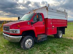 2009 GMC C5500 CHIP TRUCK