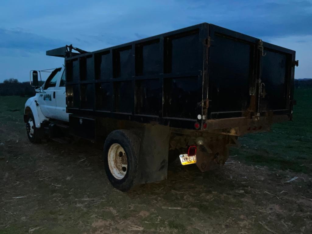 2001 FORD F650XL 2001 FORD F650XL LANDSCAPE DUMP TRUCK