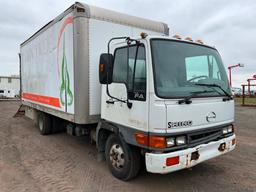 2004 HINO FA BOX TRUCK W/ RAMPS