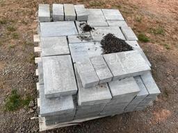 ASSORTED PAVER STONES ON PALLET