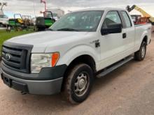 2011 FORD F150 4X4 EXTENDED CAB PICK UP TRUCK