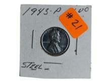 1943-P Lincoln Steel Wheat Penny