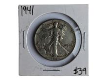 1941 Walking Liberty Half Dollar