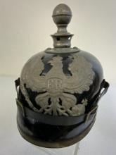 WWI IMPERIAL GERMANY PRUSSIA M1915 ARTILLERY PICKELHAUBE HELMET KUGELHELM WARTIME EXAMPLE