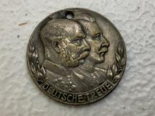 WWI GERMAN PATRIOTIC AUSTRIA - GERMANY 1914 WAR MEDAL