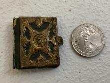 ANTIQUE MINIATURE BOOK PHOTO ALBUM