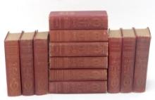 Collection Of 12 Antique Books By Charles Dickens