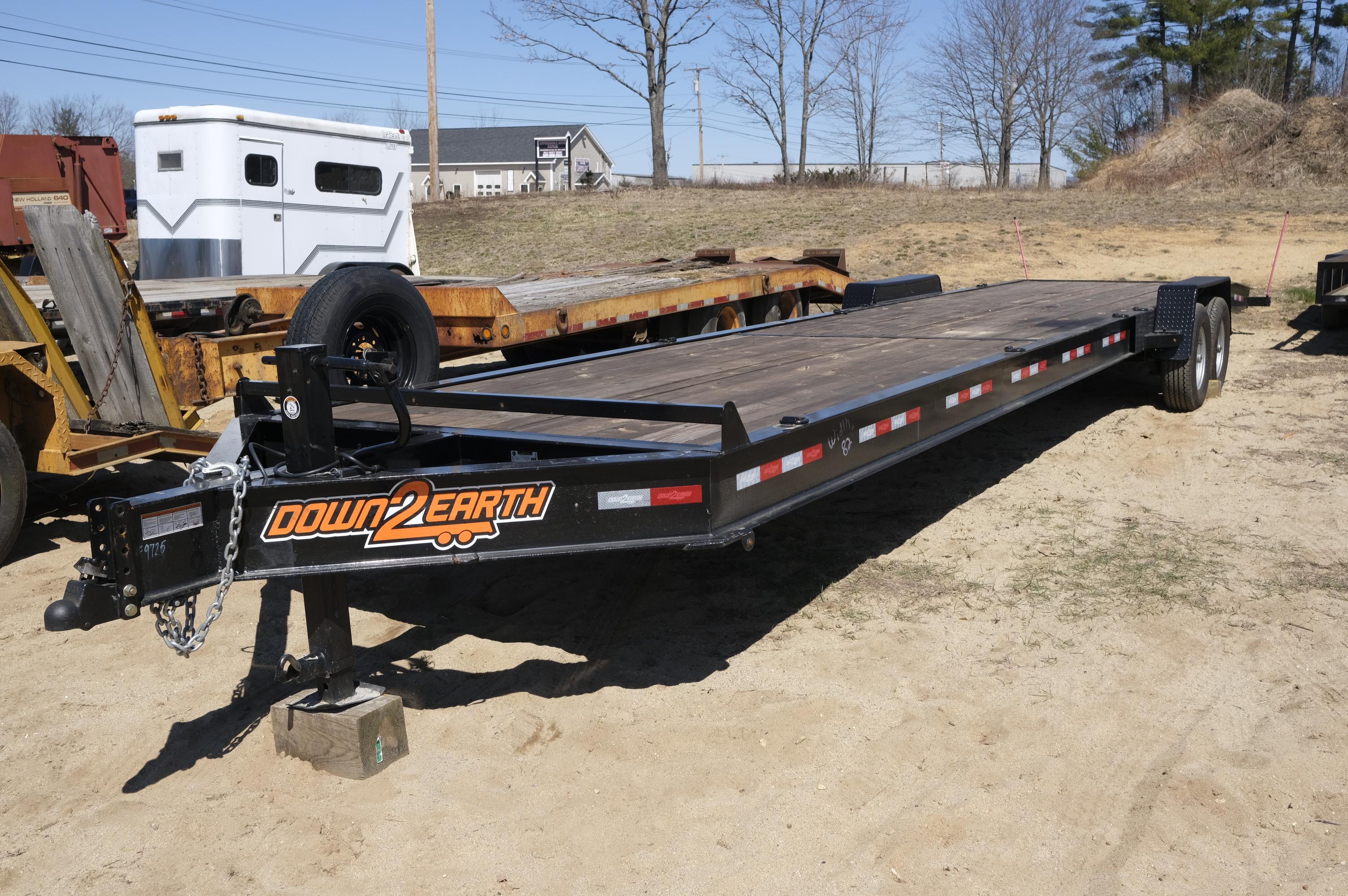 2023 Down 2 Earth power tilt trailer