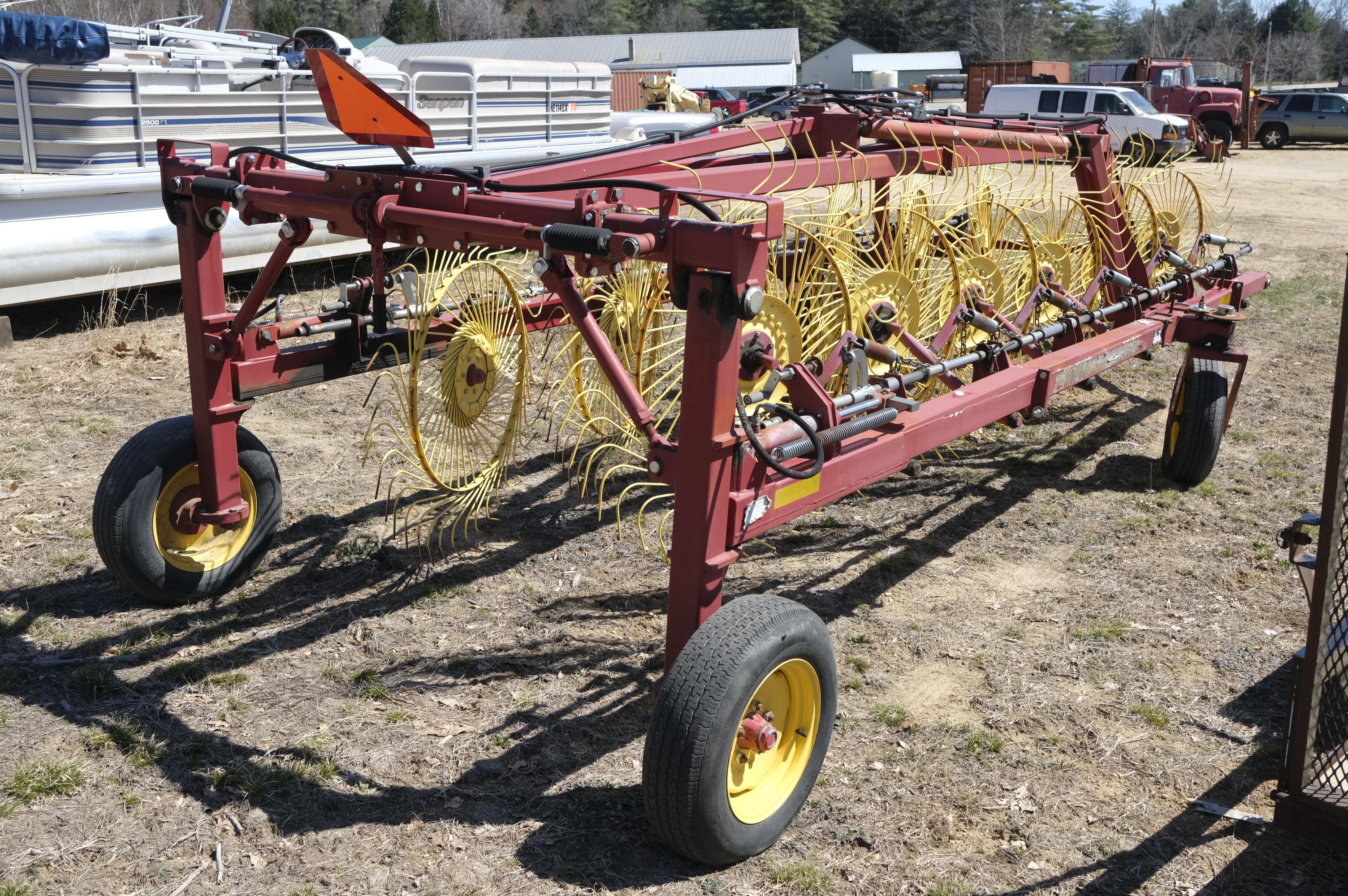 New Holland hay rake